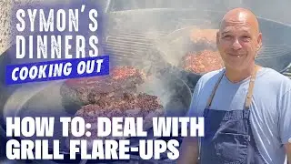 How to Deal with Grill Flare-Ups with Michael Symon | Symon&rsquo;s Dinners Cooking Out | Food Network