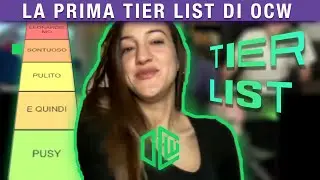 LA TIER LIST DI OCW SPORT DI GIULIA LEONARDI