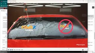 PG Rain-Z (Glass coating, rain repellent)