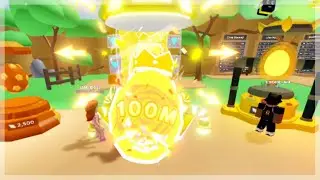 First Hatched Secret 100M Furnace Of Heaven in Clicker simulator