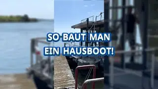 Mein Bootsbauer nimmt dich mit auf mein Hausboot! 🚤🔧 #hausboot #werft #hausbau #profitipps #technik