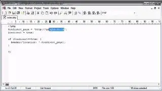Beginner PHP Tutorial   63   Using the Header to Force Page Redirect