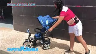 Triciclo evolutivo para ni&ntilde;os Alonsy Rockets de Kikka boo