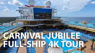 Carnival Jubilee Cruise Ship Deck-by-Deck Tour