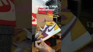 Air Jordan 1 High OG &ldquo;Brotherhood&rdquo; Underrated? #sneakerhead #fashion #airjordan #subscribe #love #me