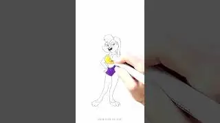 🐰Charming Lola Bunny Drawing Tutorial 🥕 Perfect Your Art Skills with Us 🎀#shorts #drawing #RavlykArt