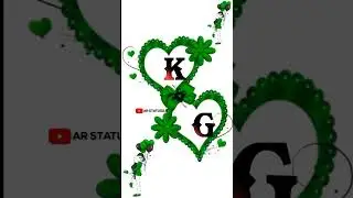 K Loves G couples name status K Loves G name whatsapp status #shorts #ytshorts #love
