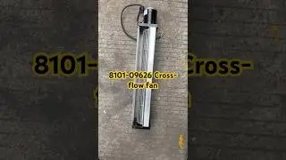 Yutong Bus 8101-09626: Axial flow fan, passenger heating fan mer motor ##bus #yutongbus