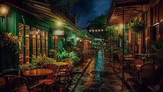 Rain on a Canvas Awning and Street With Distant City Sounds  #rain  #rainsounds