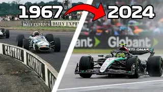 The EVOLUTION of SILVERSTONE through the years!