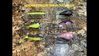 Northeast Bass Fishing - Stoneman & Sons Lure Company baits!