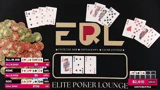 Elite Poker Lounge LIVESTREAM! Live at 7:30PM
