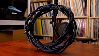 Our DEMO AudioQuest Hurricane 2M High Current Power Cable in French Braid For Sale