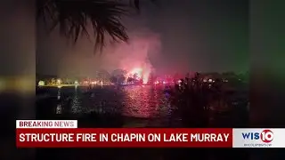 Dutch Fork Fire Rescue responding to Chapin fire