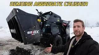 Демонстрация Simex SB 1200 на нашем черном CAT 262 D3