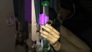When taking a dab goes wrong
