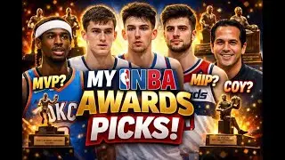 My NBA Awards Picks for This Season 🏆 | MVP, ROY, DPOY & More