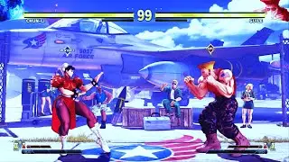 Chun Li vs Guile (Hardest) Street Fighter 5.