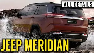 Jeep Meridian | All details | Dimensions | Features | Expected Price | Jeep seven seater SUV