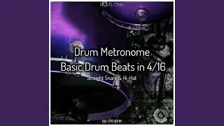 60 Bpm Basic 4/16 Drum Beat