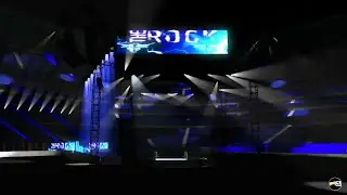 WWE Royal rumble 2024 The Rock return animation
