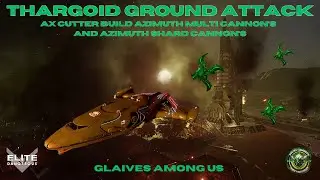 Ax cutter build with Azimuth multi cannon's and Azimuth shard cannon's