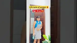 Real life cycle of a women 🩸😍😇😎