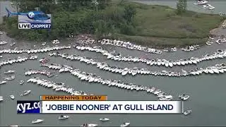 Thousands expected at Michigan's Jobbie Nooner party on Gull Island