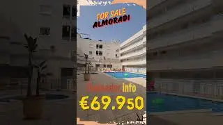 *** SOLD *** 2 bed apartment with mountain views and pool for sale in Almoradi, Alicante, Spain.
