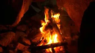 Serenity Hearth: 3-Hour Fireplace Crackling for Undisturbed Relaxation (No Music)