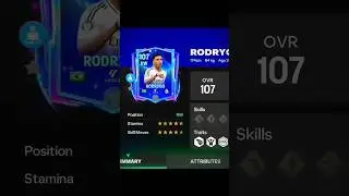 UCL Rodrygo card is crack 🥶 in fc mobile. Ea fc mobile!