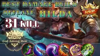 BEST DAMAGE BUILD ❗HILDA OFFLANER❗Game Play