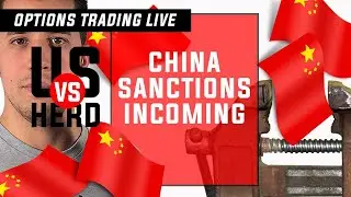 China Sanctions Incoming - Live Trading - Stock Market News Robinhood App Day Trading S&P Dow Nasdaq