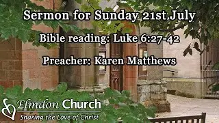 Sermon for Sunday 21st July: Luke 6:27-42 - Enemies and Brothers