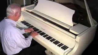 Used White Baby Grand Piano 