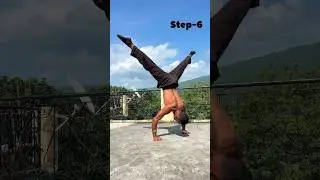 Handstand Tutorial,Easy Way✅💯 #shorts #tutorial ##fitness #youtubeshorts #chamanverma