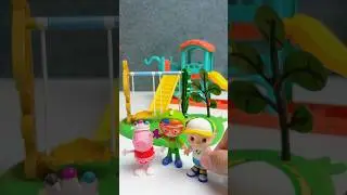 Satisfying with Unboxing & Peppa Pig Toys ASMR #shorts #peppapig #toys #asmr #unboxing