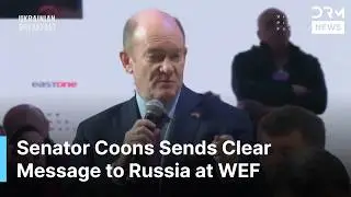 &ldquo;They Are Fighting for Us&rdquo;, Senator Chris Coons Vows Uninterrupted Support for Ukraine at WEF | AC1G