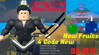 Roblox- King Piece Update Tr&aacute;i Ope v&agrave; Bari,Đảo Người C&aacute;,Melee,Sword,v&agrave; Quay DF bằng Gem + 4 New Code