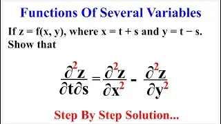 Partial Derivatives [2nd Mixed Partial] _ Functions Of Several Variables