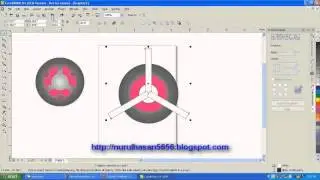 how to draw ubuntu logo with corel draw