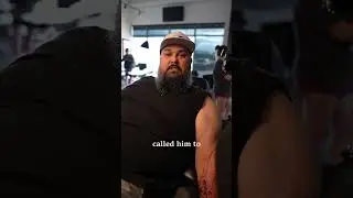 Hear this heartbreaking story of a husband honoring his late wife. #flyingeyetattoostudio
