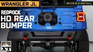 Jeep Wrangler JL RedRock Extreme HD Rear Bumper Review & Install