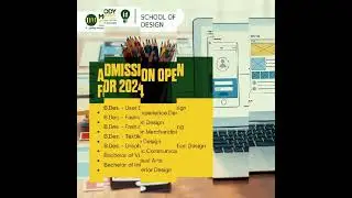Admissions in School of Design I Mody University