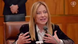 L'INTERVENTO DI GIORGIA MELONI DURANTE L'INCONTRO BILATERALE CON IL PRESIDENTE COREANO LEE JAE-MYUNG