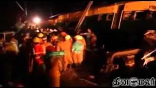 Arakkonam train accident ,11 dead,100 injured - DINAMALAR