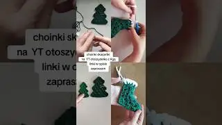 Christmas stocking Christmas Tree #crochet #tutorial