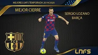 Sergio Lozano, Trofeo al 'Mejor Cierre' de la LNFS en la Temporada 2019/20