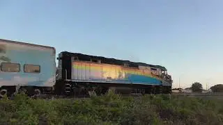 A Few Amtrak & Tri-Rail Trains At Boynton Canal 12-31-22