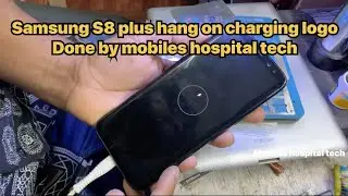 Samsung S8 Plus завис на логотипе зарядки и не работает. Проблема решена ✅ специалистами мобильной больницы.